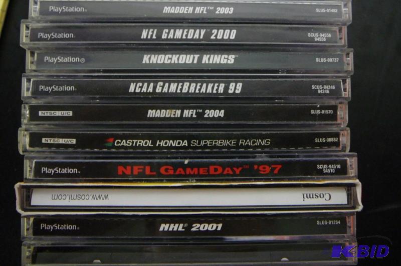 Lot of 10 Play station games...
