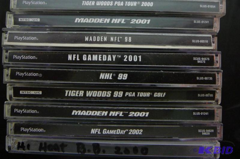 Lot of 10 Play station games...