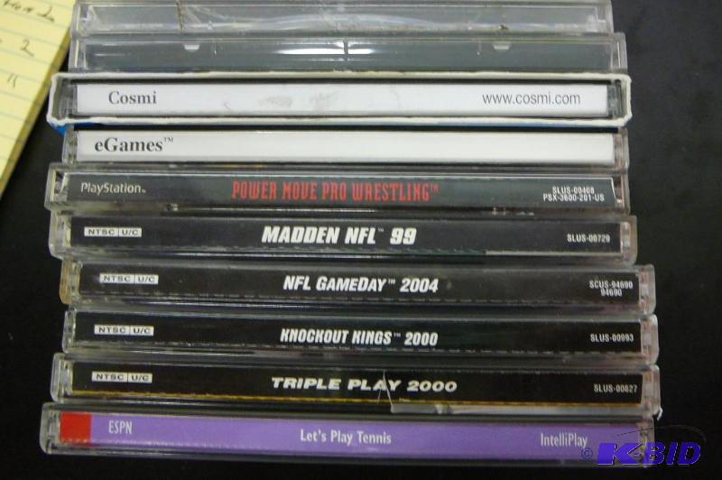 Lot of 10 Play station games...