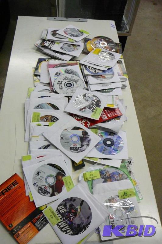 Large lot of 90 plus various&nbspgames for x...