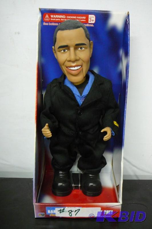 Senator Barack Obama dancing rock&nbspstar&n...