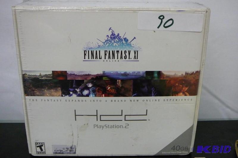 Play station 2 final fantasy XI 40GB NEW Work...