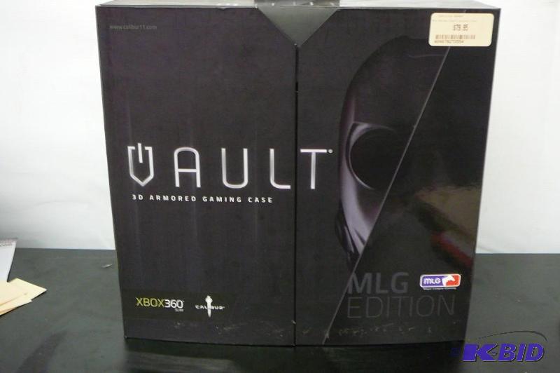 Vault 3D armored gaming case XBox 360 calibur...