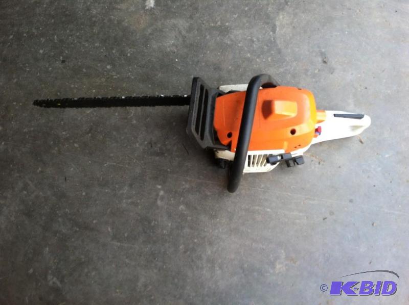 lot 22 image: Like New Chain Saw. Stihl