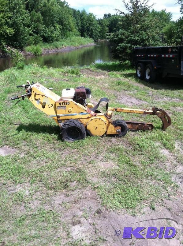 lot 52 image: Vermeer Walk Behind Trencher