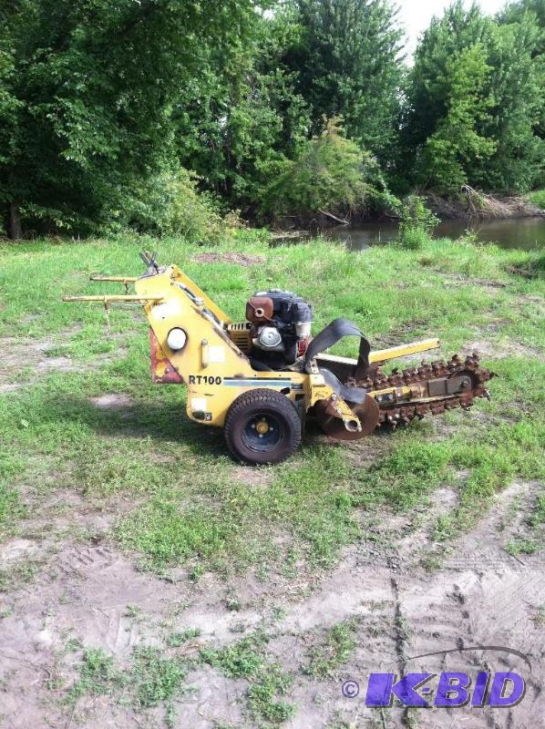 lot 53 image: Vermeer Walk Behind Trencher