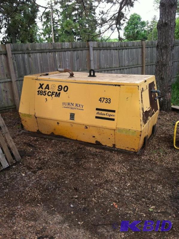 lot 6 image: Diesel Air Compressor