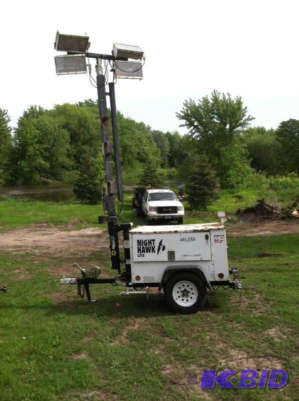 lot 9 image: Night Hawk LT12 Light Tower