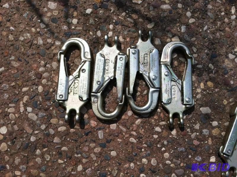 lot 94 image: Clips- climbing, safety utility clips.