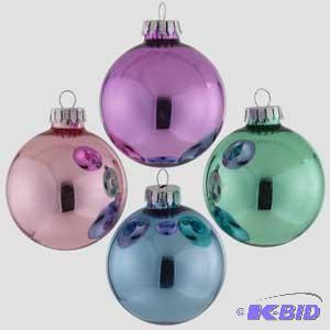 Victorian Glass Ball Ornament
