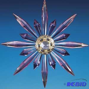Rainbow Acrylic Star Burst Ornament