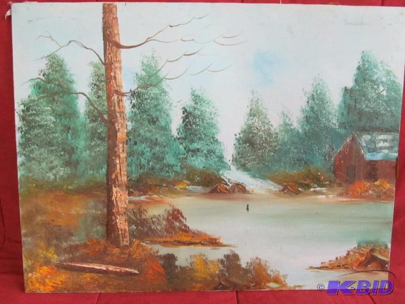 lot 105 image: Painting