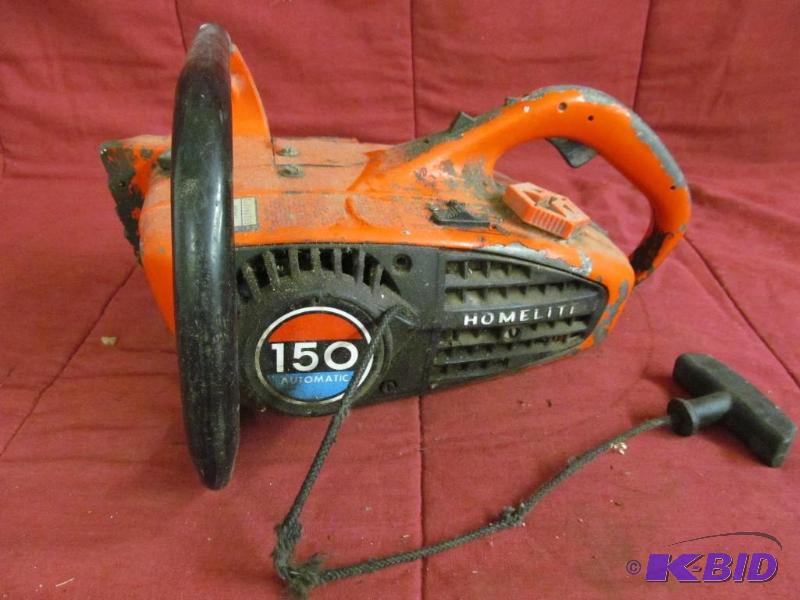 lot 127 image: Chain Saw