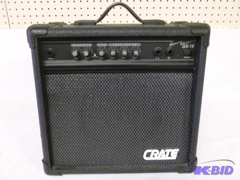 lot 10 image: Crate Overdrive Clean Equalizer Model GX-15, ...