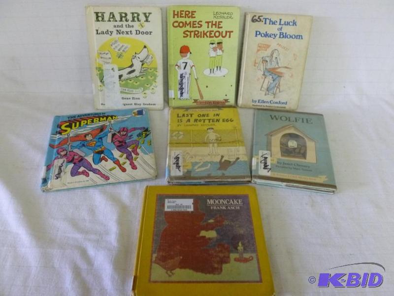 lot 111 image: Lot of seven vintage kids books....