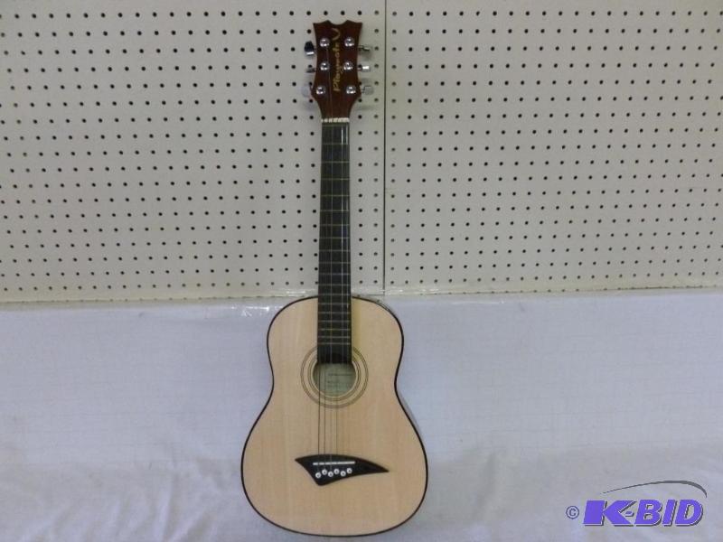lot 121 image: Playmate six string acoustic guitar that meas...