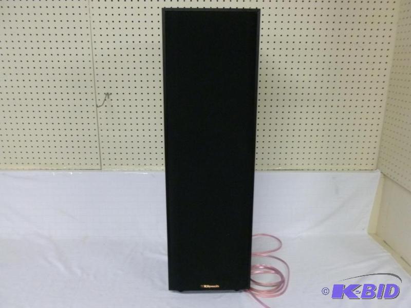 lot 15 image: Large Klipsch Tower Speaker Model KM-4 that m...
