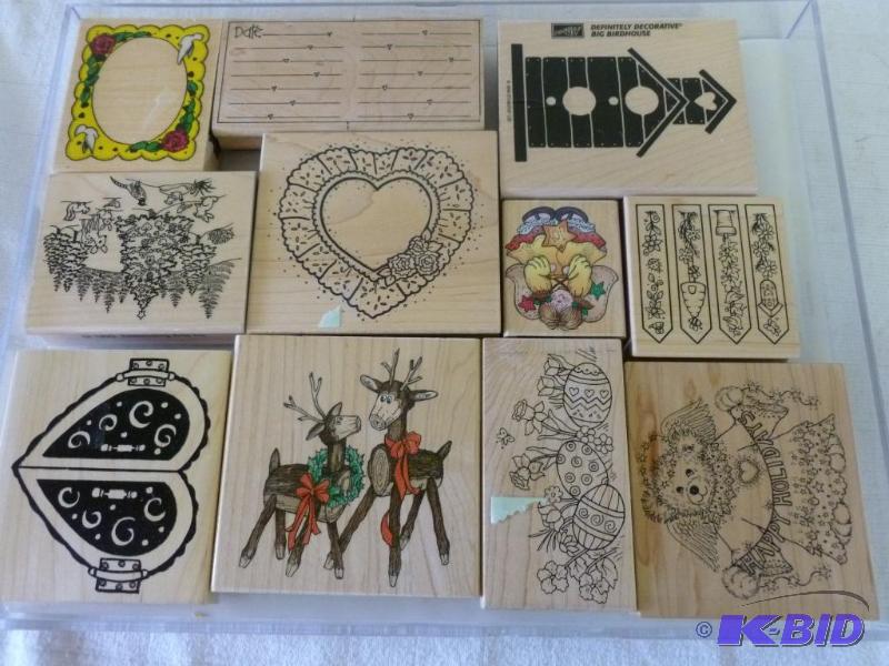 lot 163 image: Large lot of eleven wood bodied and rubber cr...