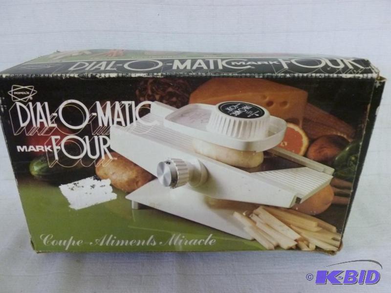 lot 185 image: Vintage Popeils dial-o-matic mark four veget...