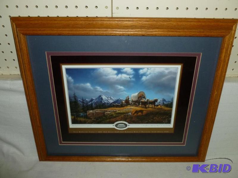 lot 3 image: Beautiful&nbspTerry Redlin " O Beautifu...