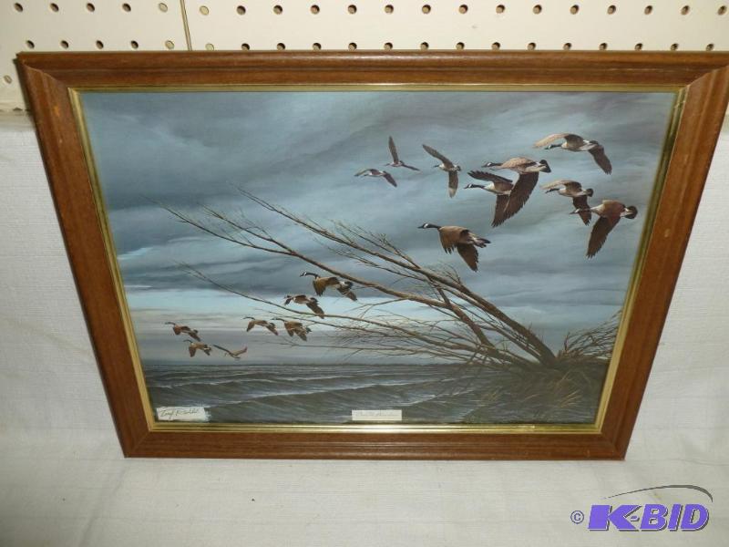 lot 5 image: Beautiful&nbspTerry Redlin " Over The B...