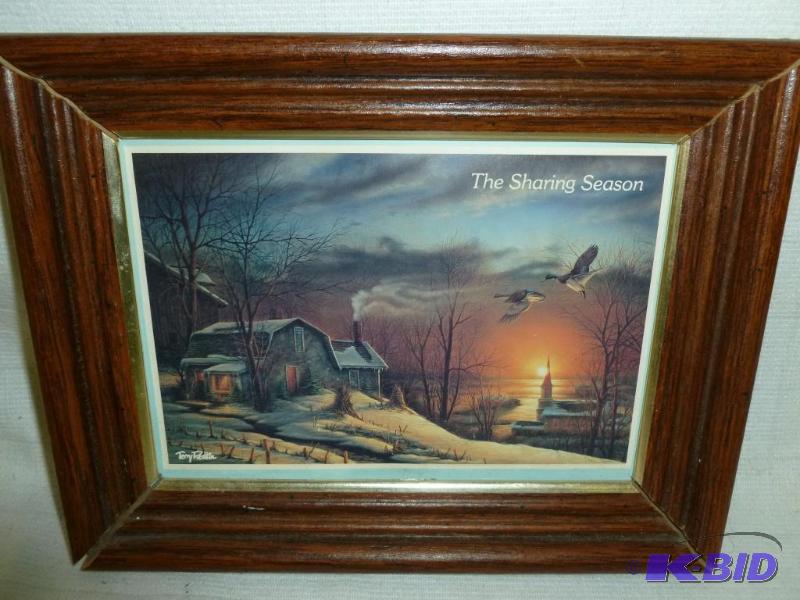 lot 50 image: Beautiful Terry Redlin " The Sharing Sea...
