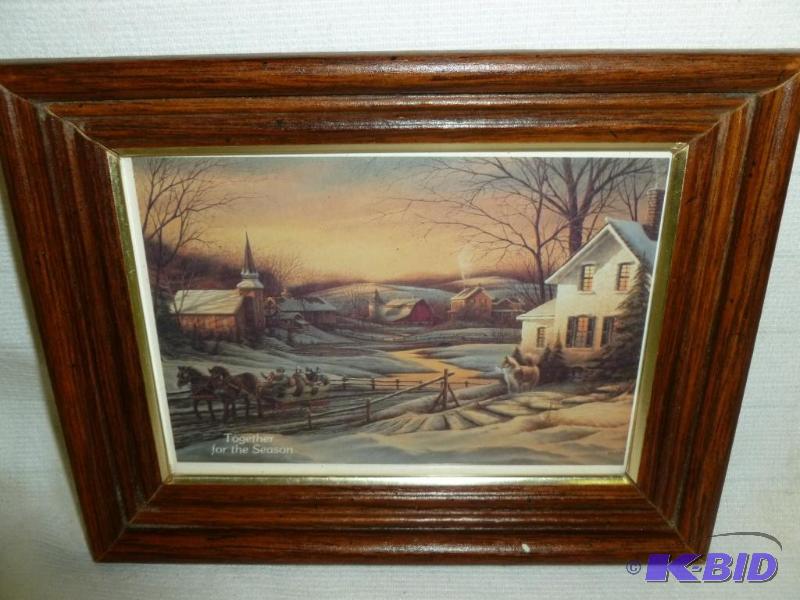 lot 51 image: Beautiful Terry Redlin " Together For Th...