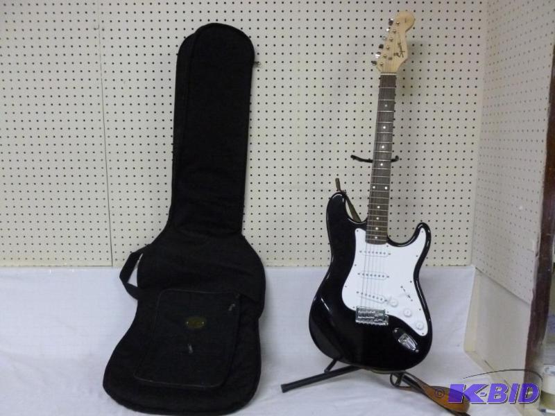 lot 8 image: Fender Squier&nbspStrat six string electric ...