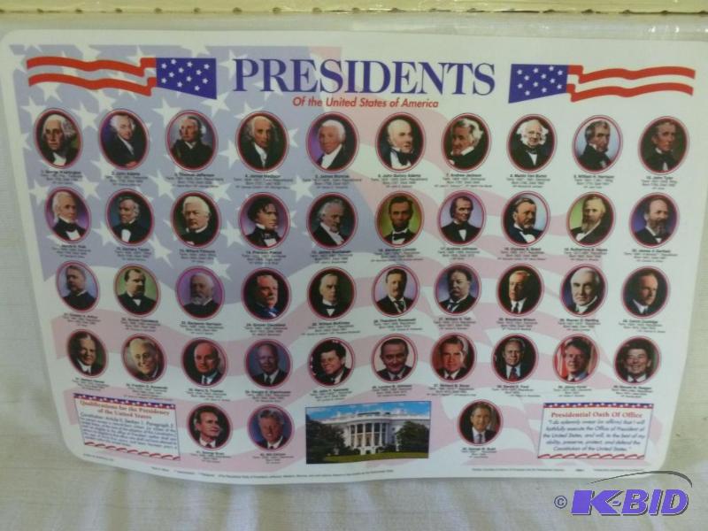 lot 84 image: Collectible Presidents Of The United States l...