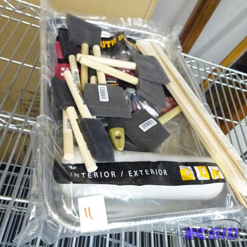 lot 11 image: New Painters Lot incl. Metal roller tray with...