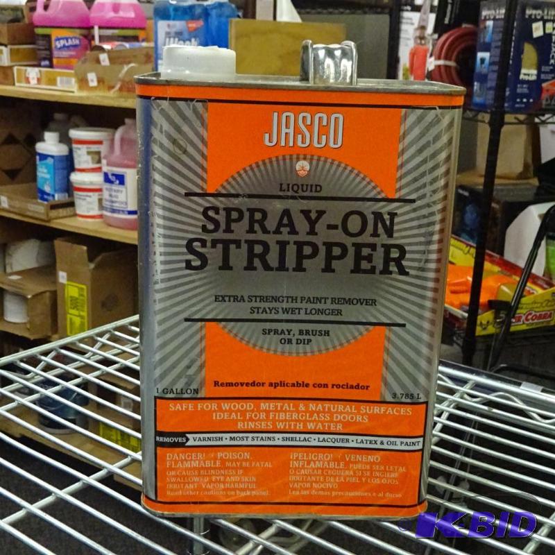 lot 110 image: NEW 1 Gallon JASCO Liquid Spray O n Stripper ...