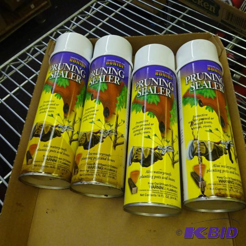 lot 117 image: Qty 4 New Bonide Pruning Sealer 14 oz ea...