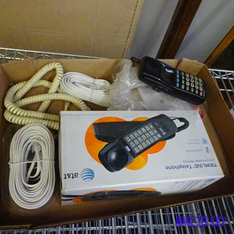lot 13 image: New Telephone Lot incl. AT&ampT Trimline Tel...