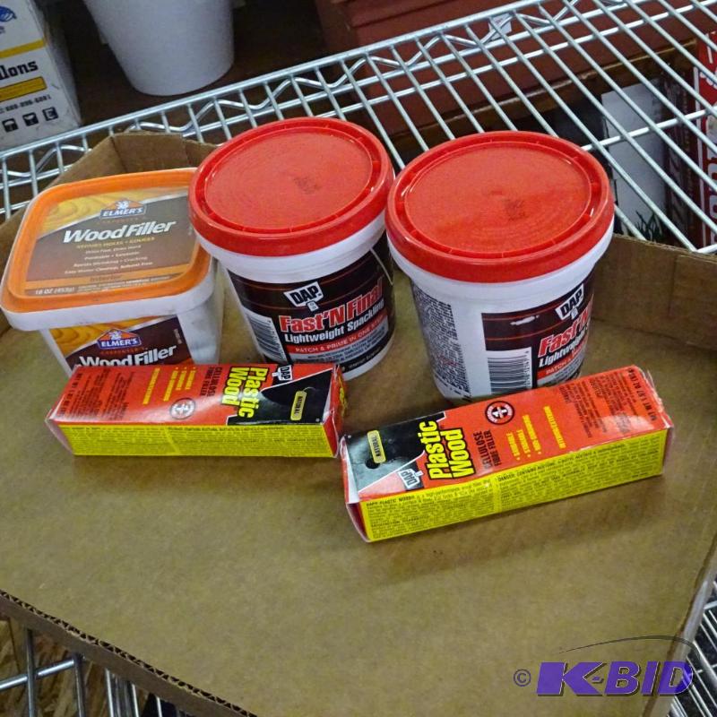 lot 135 image: 5 pc Lot New includes 2- DAP Fast N Final Lig...