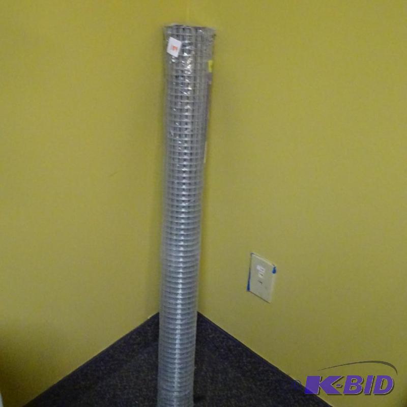 lot 184 image: New 36in x 10 ft garden hardware cloth  fenc...