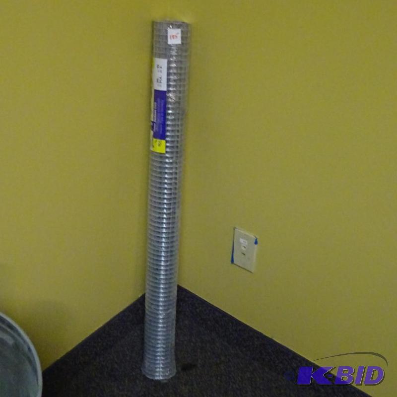 lot 185 image: New 36in x 10 ft garden hardware cloth  fenc...