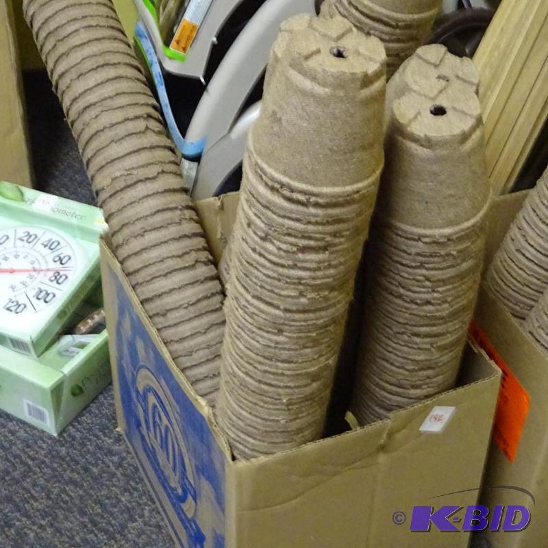 lot 192 image: Approx 200 New 4 Jiffy Peat Pots...