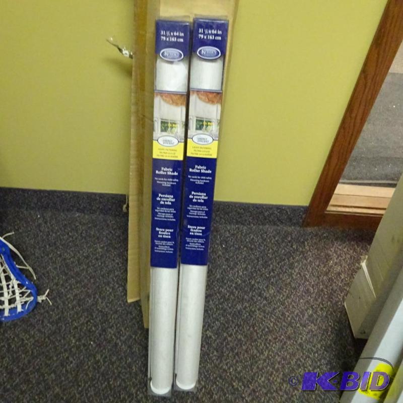 lot 202 image: New in box Kenney Light Filtering Fabric Roll...