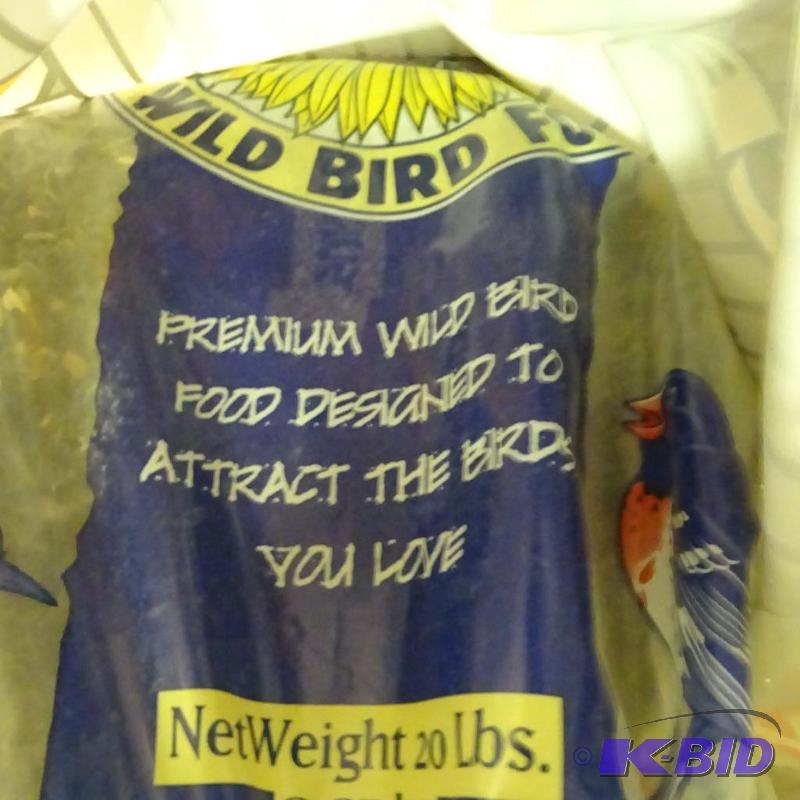lot 209 image: Approx 20 lbs Sunflower Seed wild bird food...