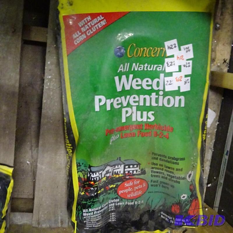 lot 213 image: Approx 25 lbs Concern All natural weed preven...