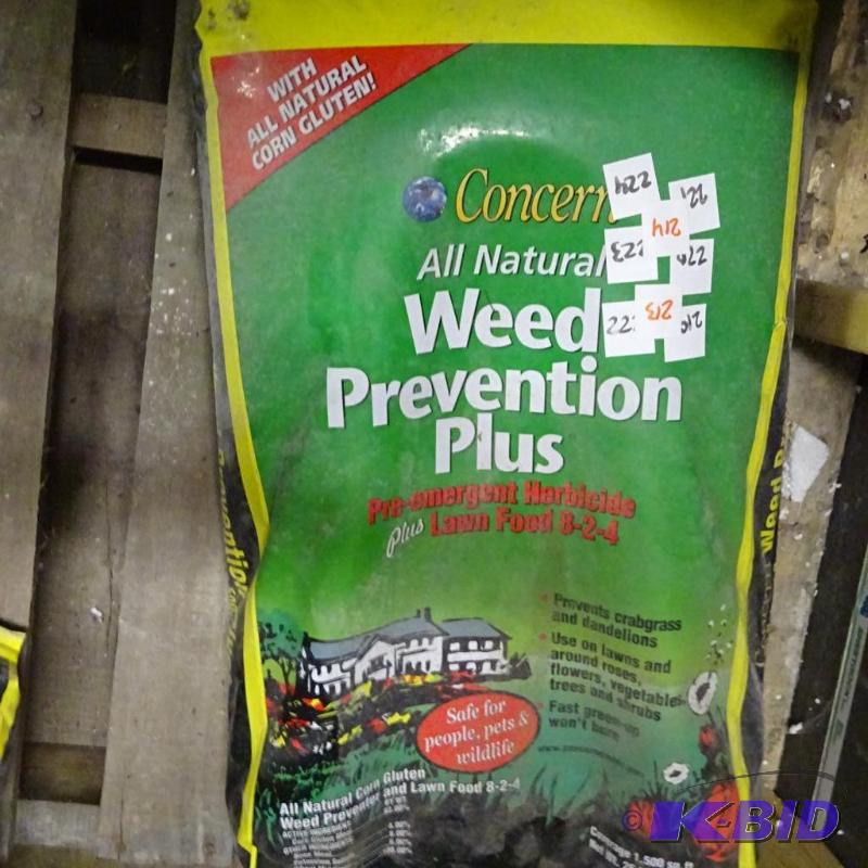 lot 214 image: Approx 25 lbs Concern All natural weed preven...