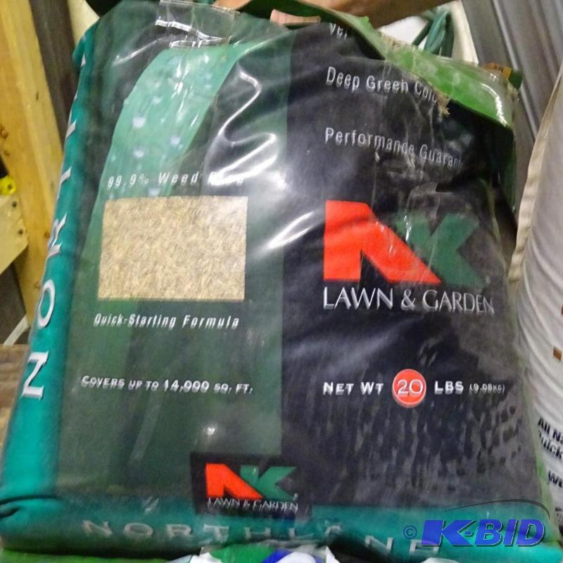 lot 221 image: Approx 15 lbs Northland Lawn Seed Mix...