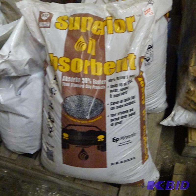 lot 222 image: Approx 80 lbs (2 40 lb bags) Superior Oil Abs...