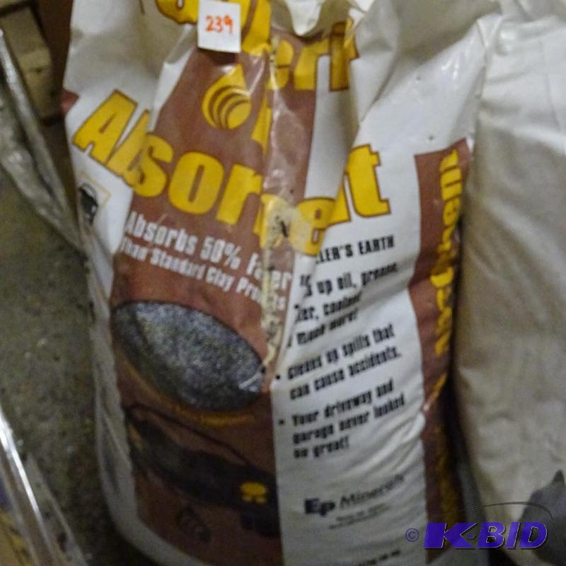 lot 239 image: Approx 40 lbs Superior Oil Absorbant...