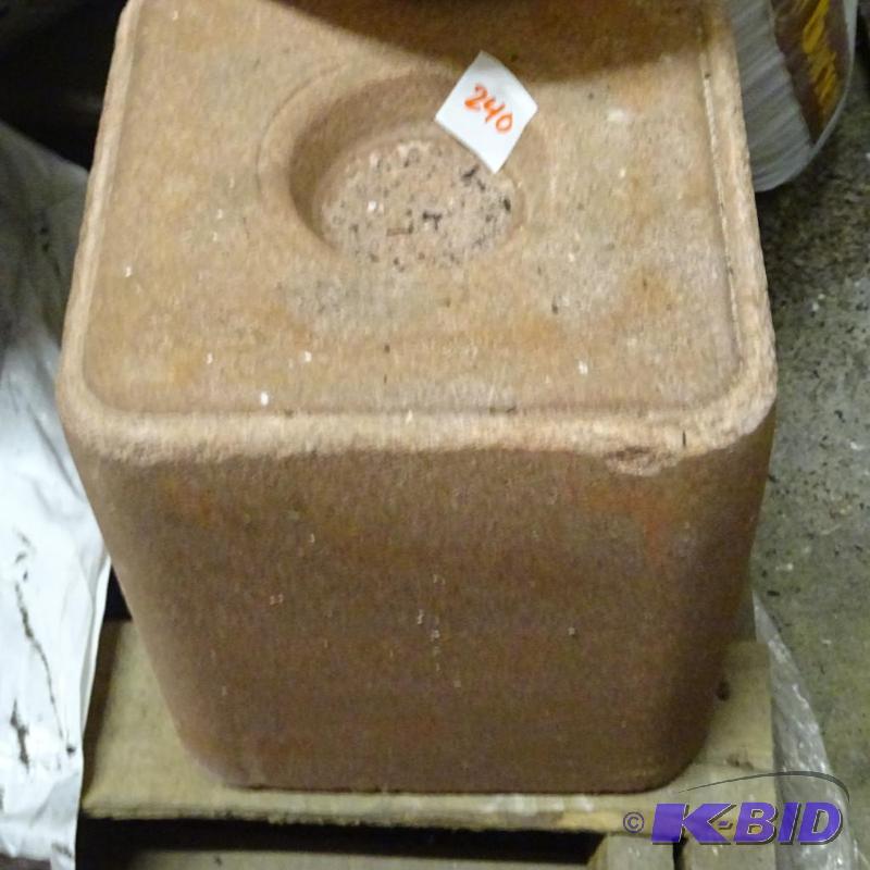 lot 240 image: NEW 50lb Animal Mineral Block...
