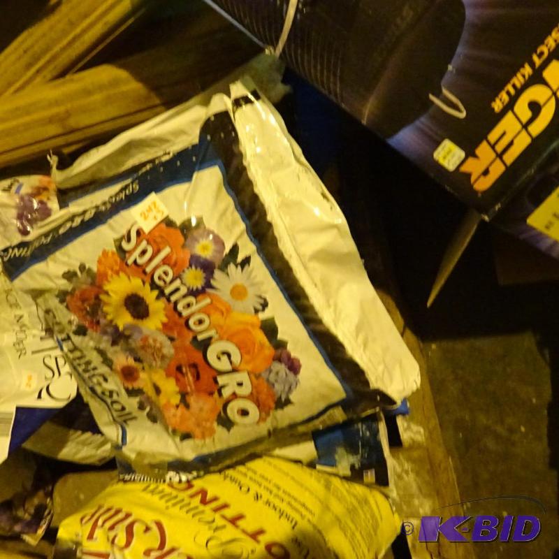 lot 242 image: 3 small bags potting soil...
