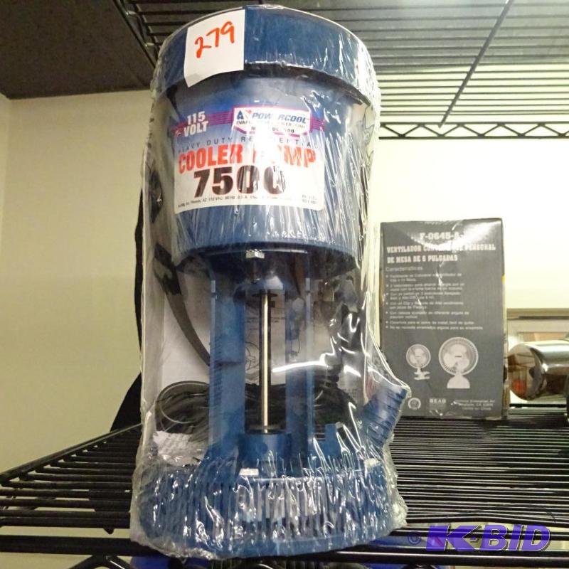 lot 279 image: NEW PowerCool Model UL7500 Pump. Heavy Duty R...