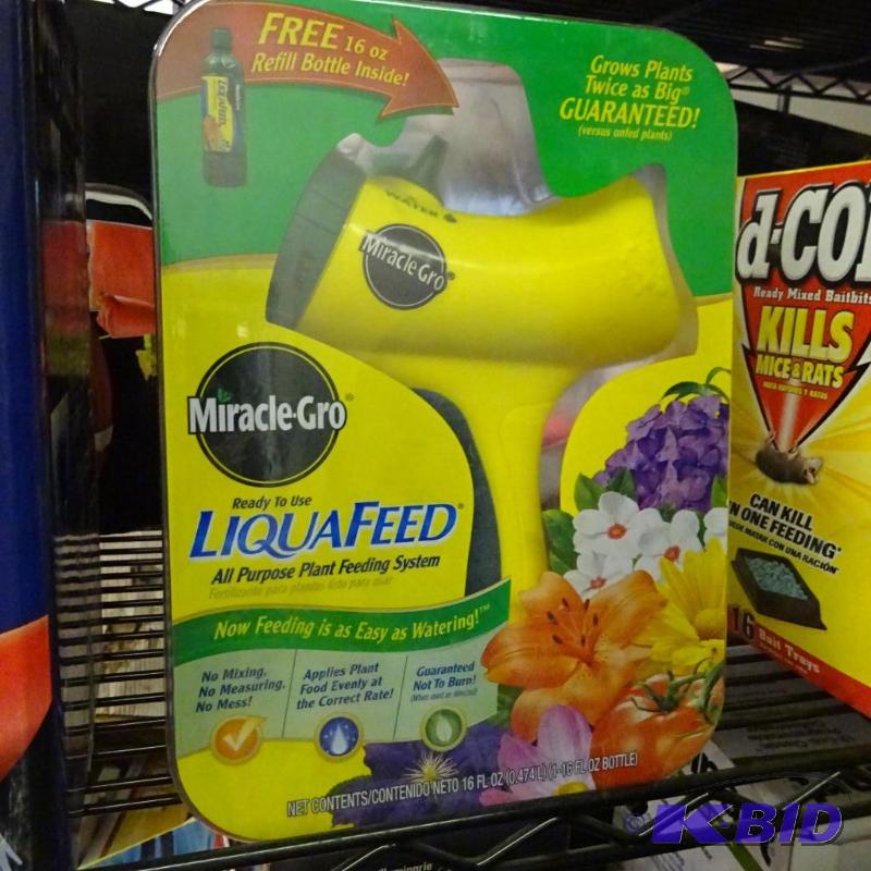 lot 296 image: NEW in box Miracle Gro Liqua Feed kit, All Pu...