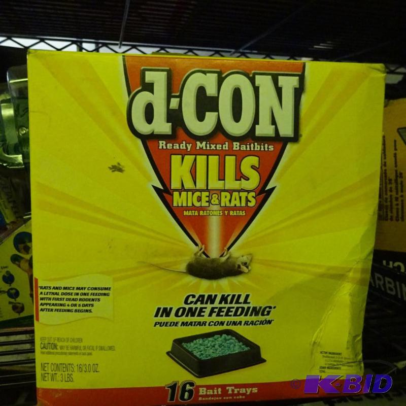 lot 297 image: NEW in Bbox d-Con Ready Mixed Bait Bits kills...