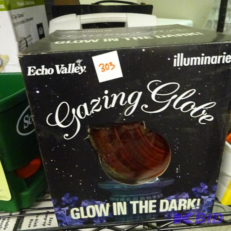 lot 303 image: NEW in box Echo Valley Illuminate Gazing Glob...